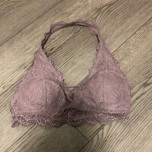 Purple bralette